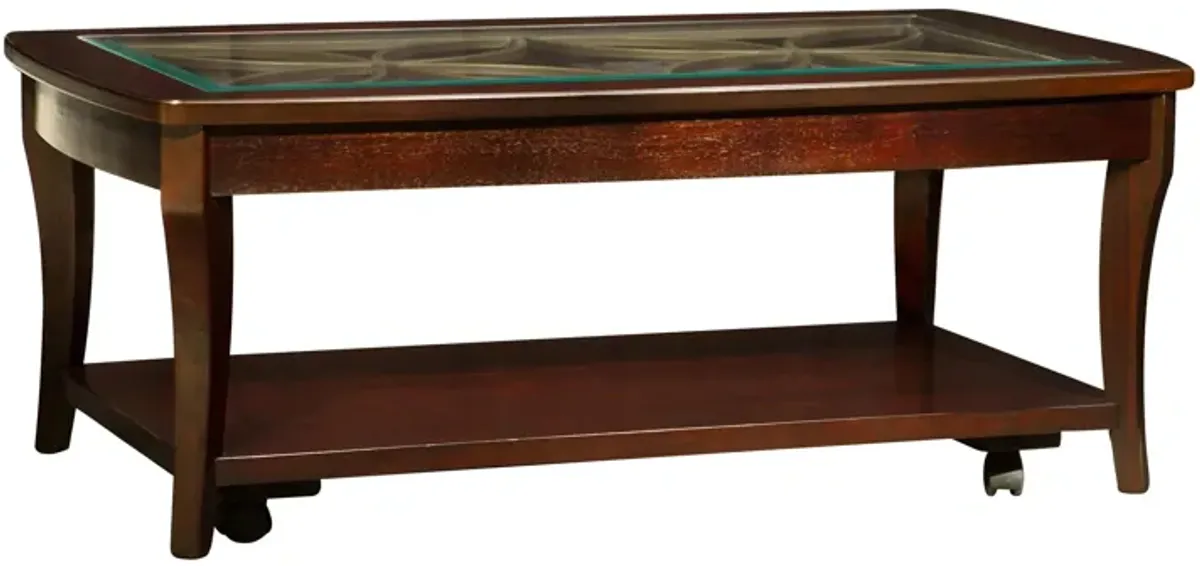 Annandale Rectangular Glass Coffee Table