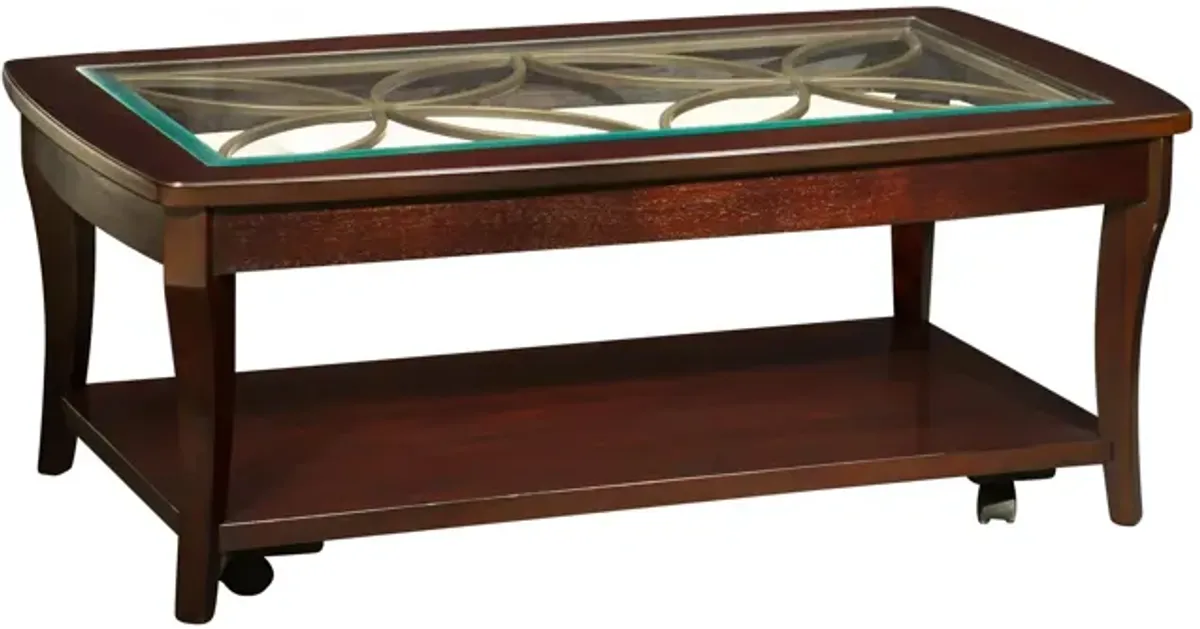 Annandale Rectangular Glass Coffee Table