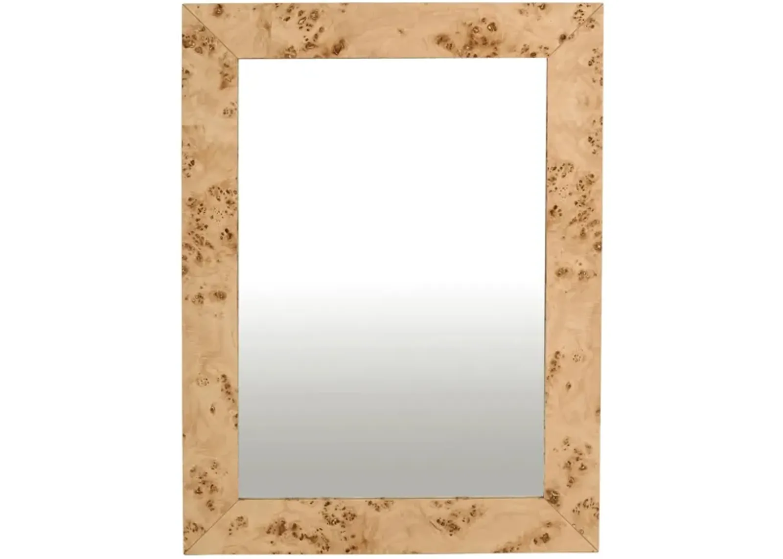 Cresthill Natural Ash Mirror in Natural by Meridian Furniture