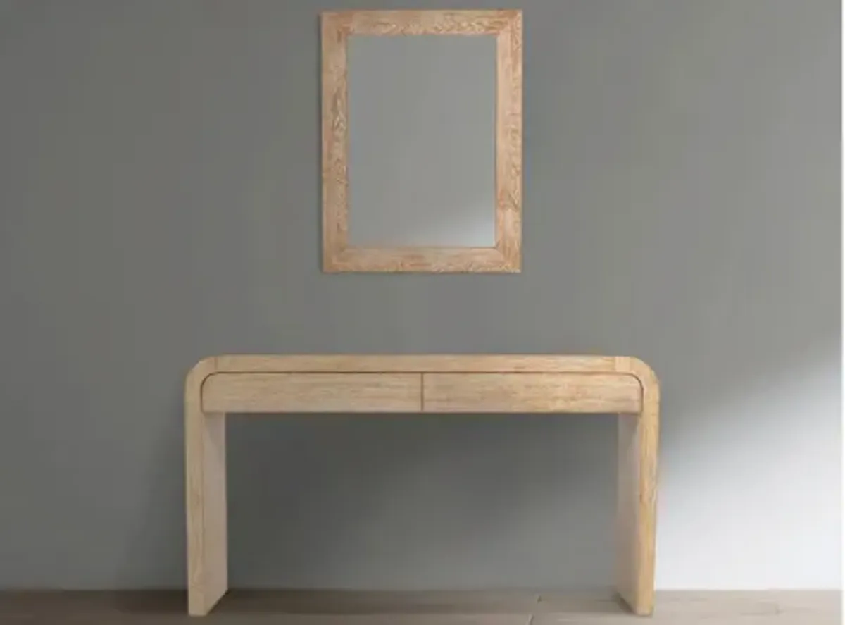Cresthill White Oak Mirror