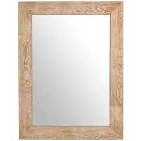 Cresthill White Oak Mirror in White by Meridian Furniture