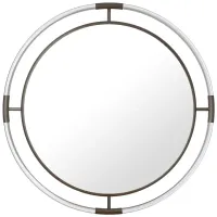Ghost Chrome Mirror in Chrome by Meridian Furniture