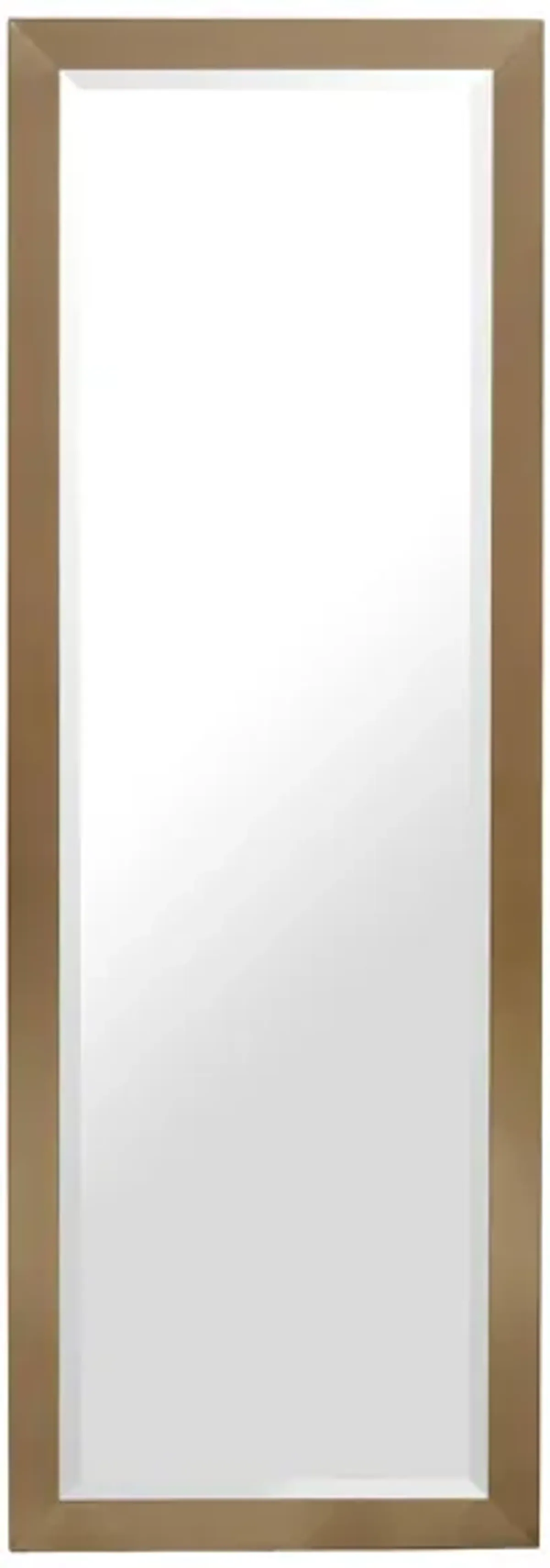 Hepburn Gold Mirror in Gold by Meridian Furniture