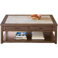 Mesa Valley Rectangular Cocktail Table in Tobacco by Liberty Furniture