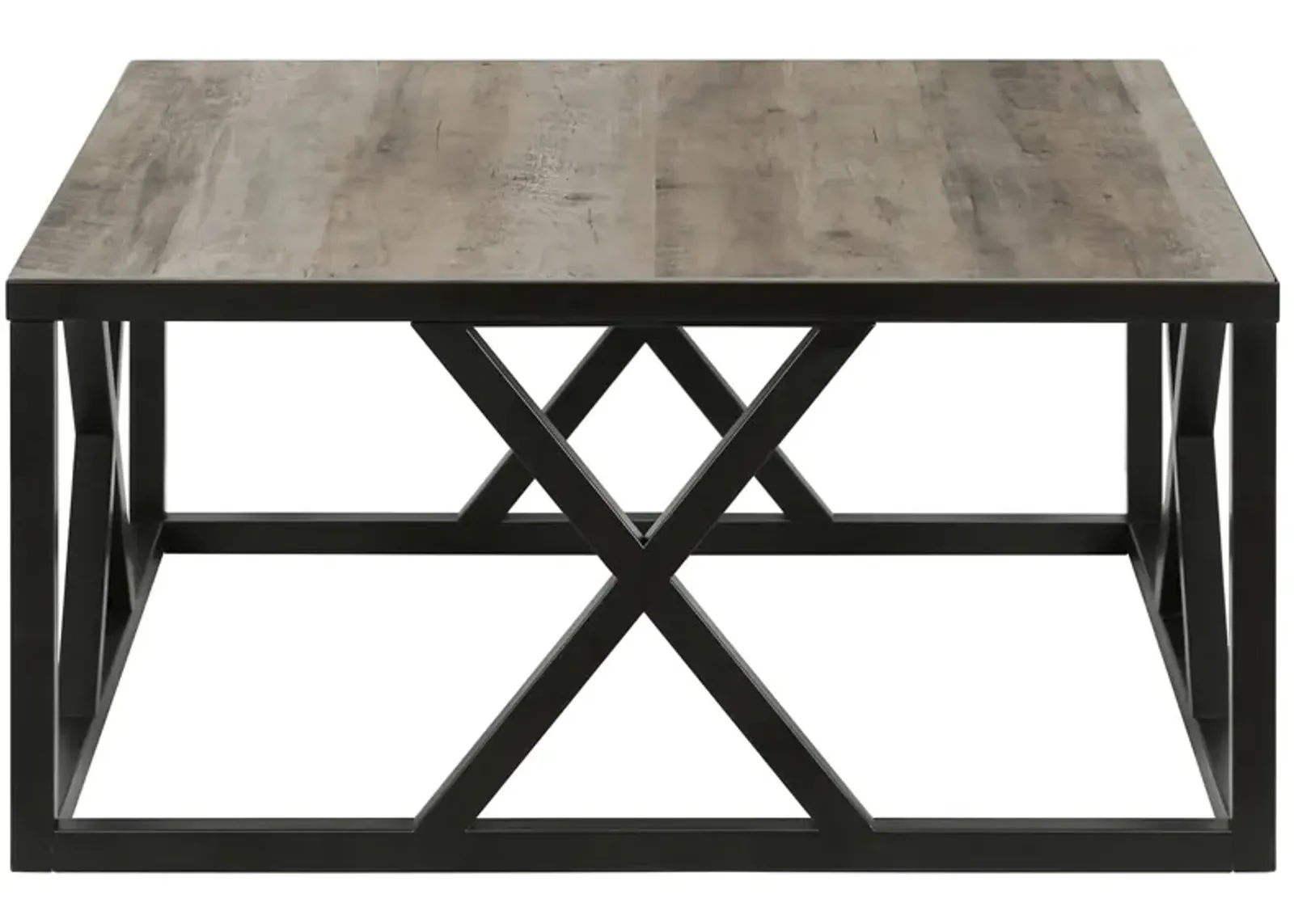 Crane Square Coffee Table in Blackened Bronze by Hudson & Canal