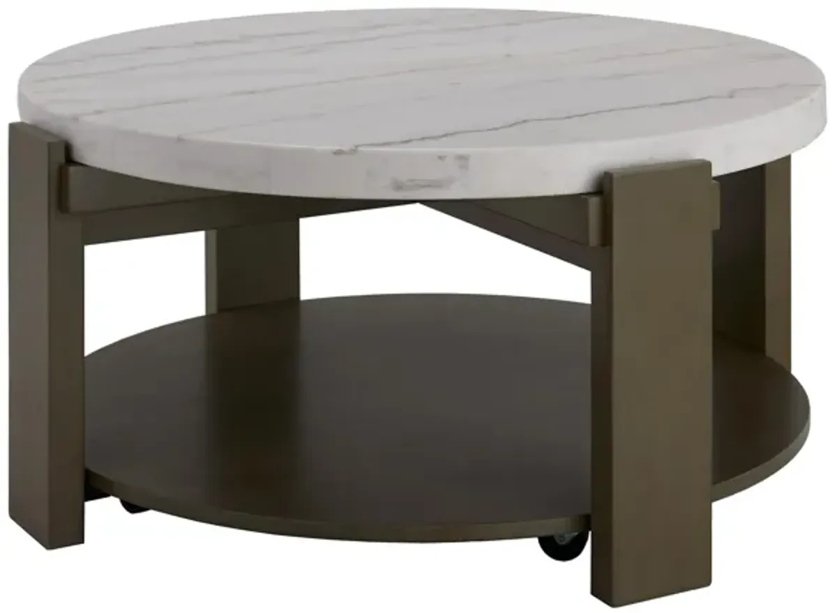 Ryle Coffee Table w/ Casters