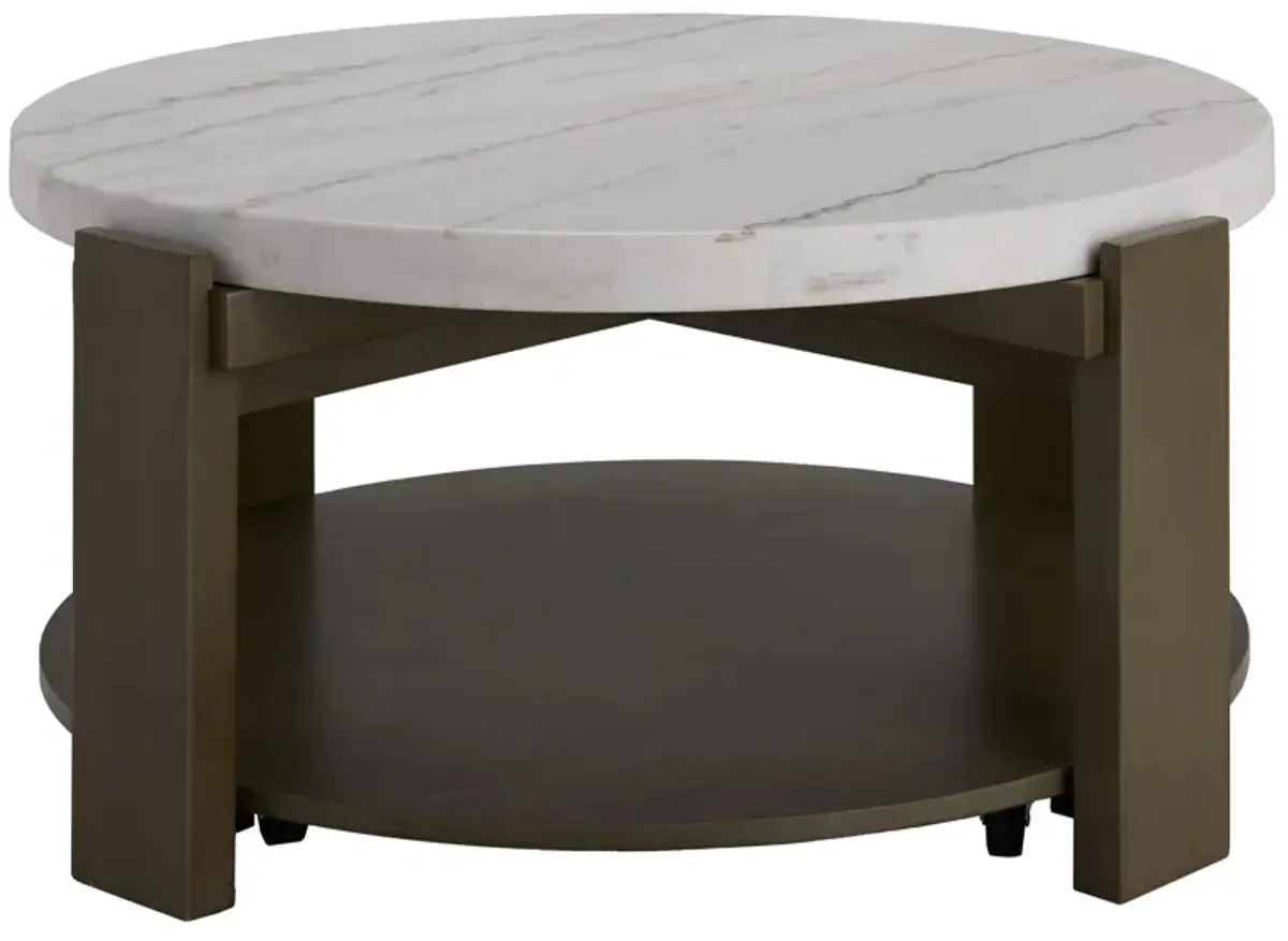 Ryle Coffee Table w/ Casters