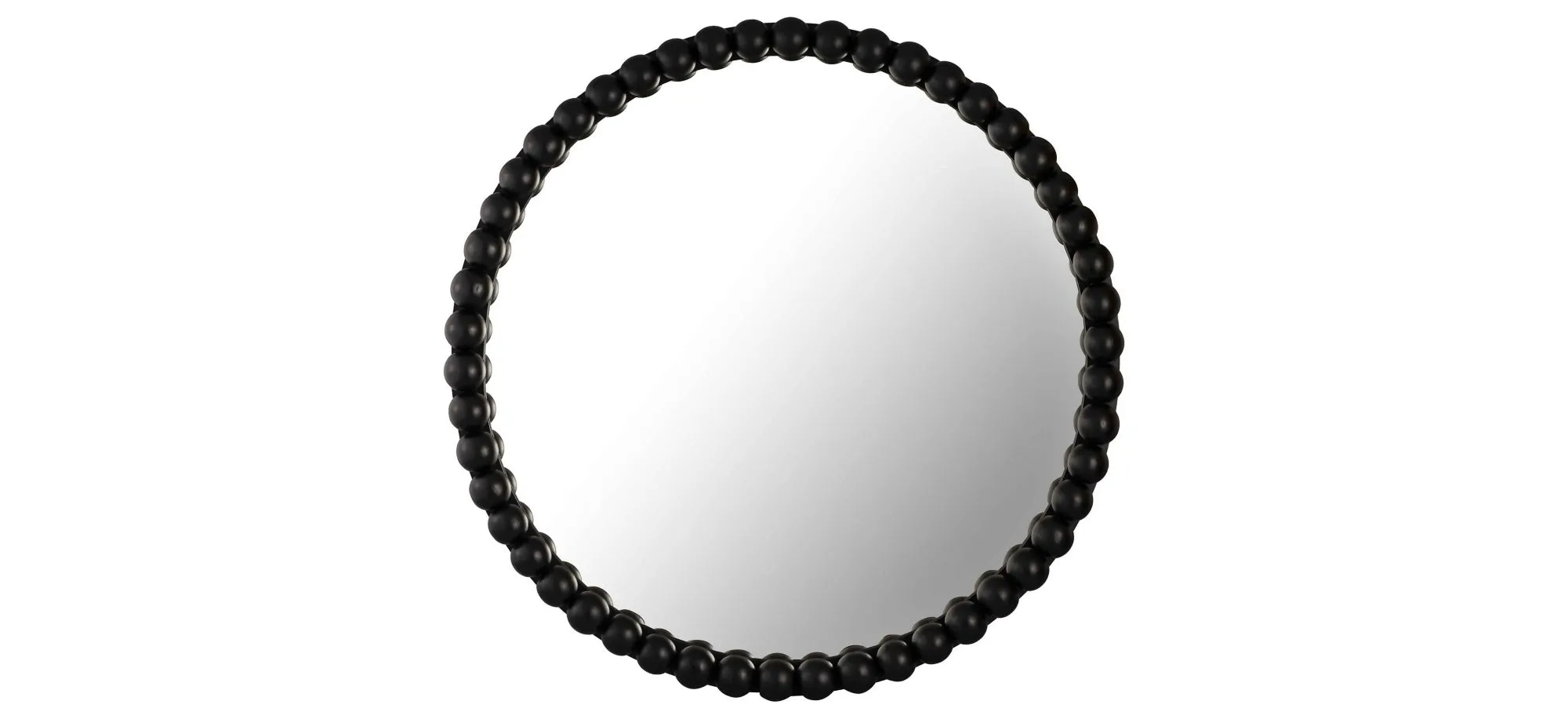 Baria Mirror in Black by Tov Furniture