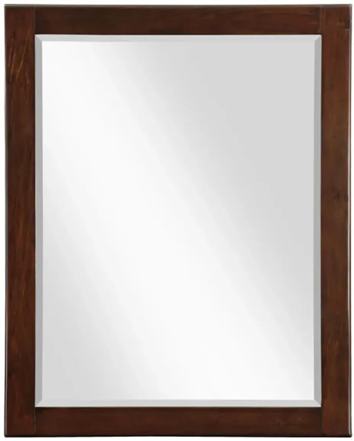 Maxine Brown Mirror in Brown by Meridian Furniture