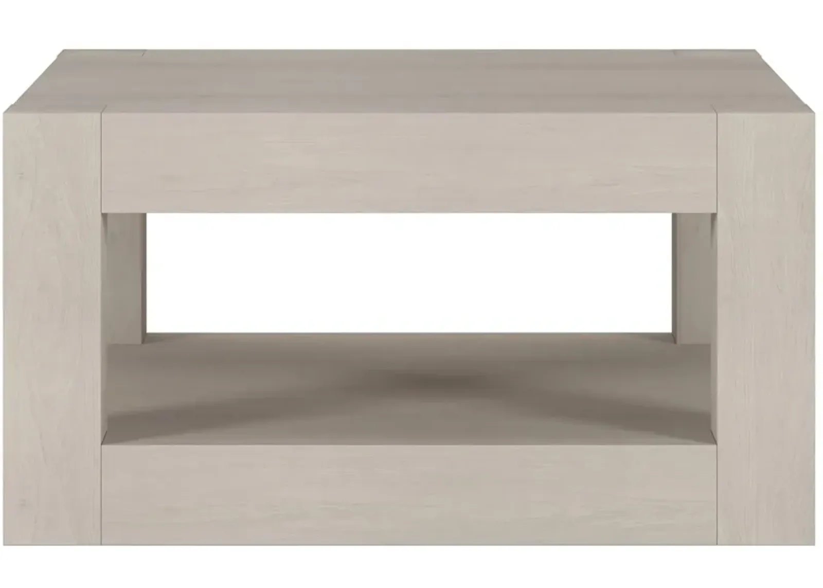 Hughes Coffee Table in Alder White by Hudson & Canal