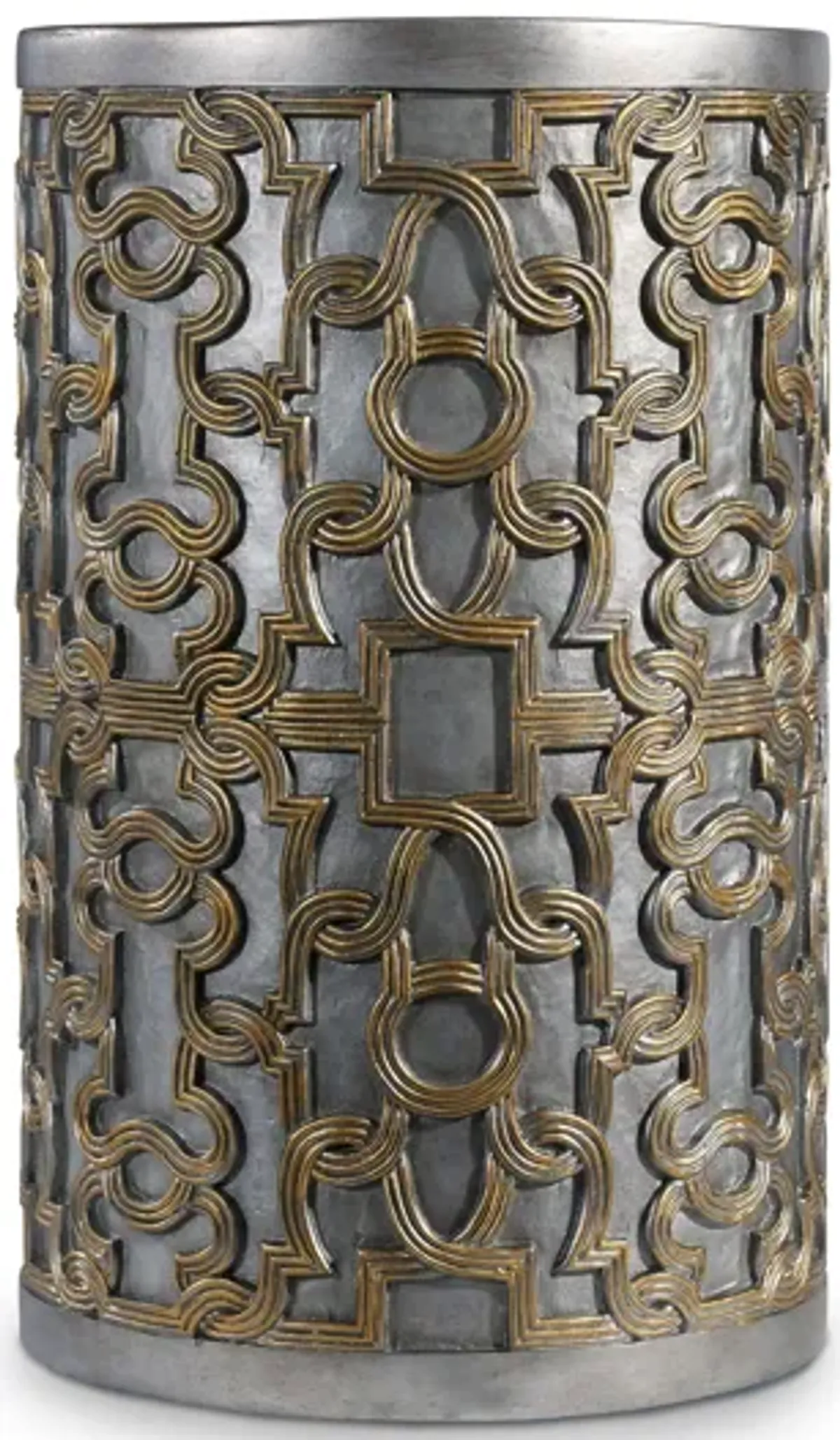 Melange Gia Drum Table