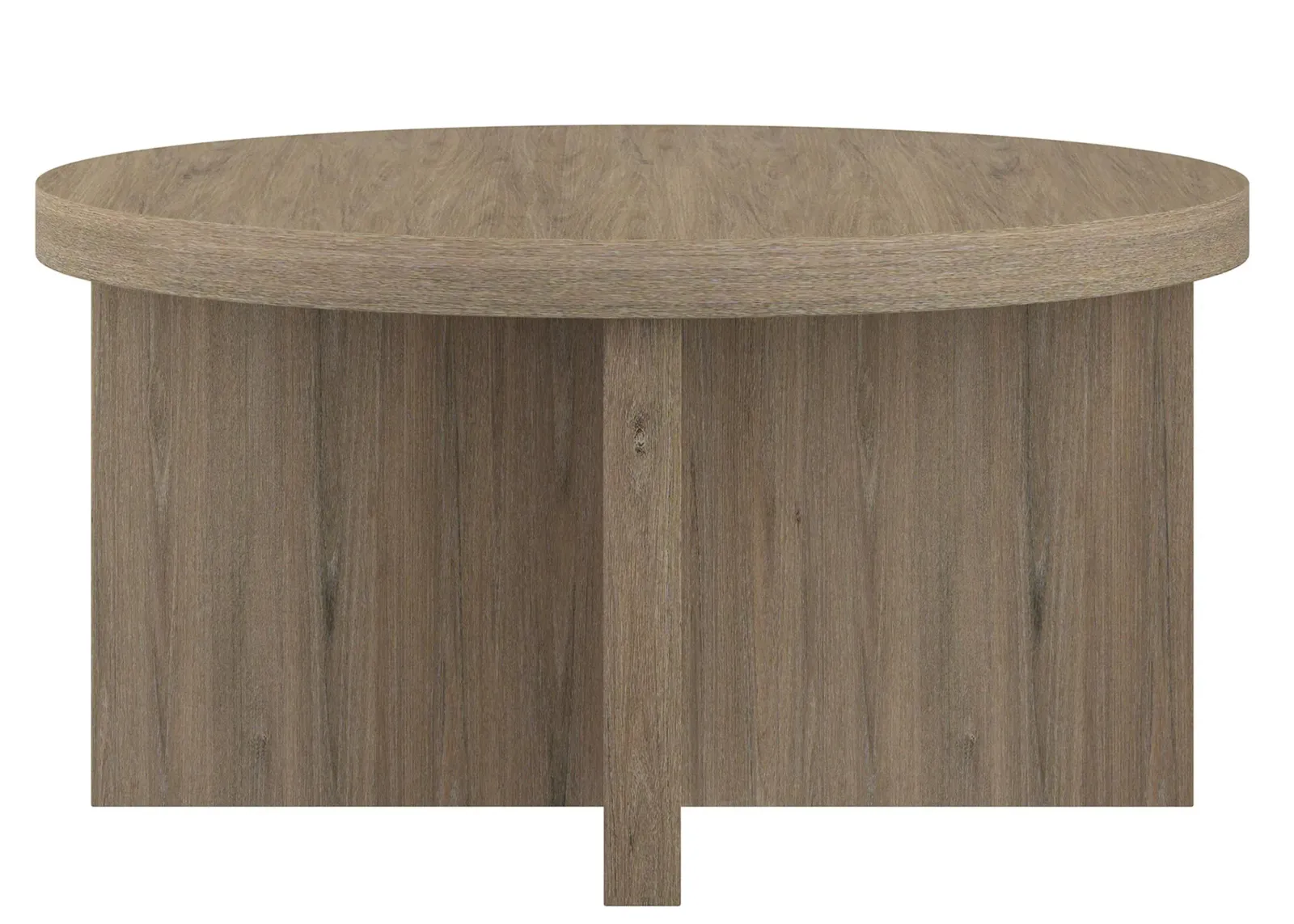 Elna Coffee Table in Antiqued Gray Oak by Hudson & Canal