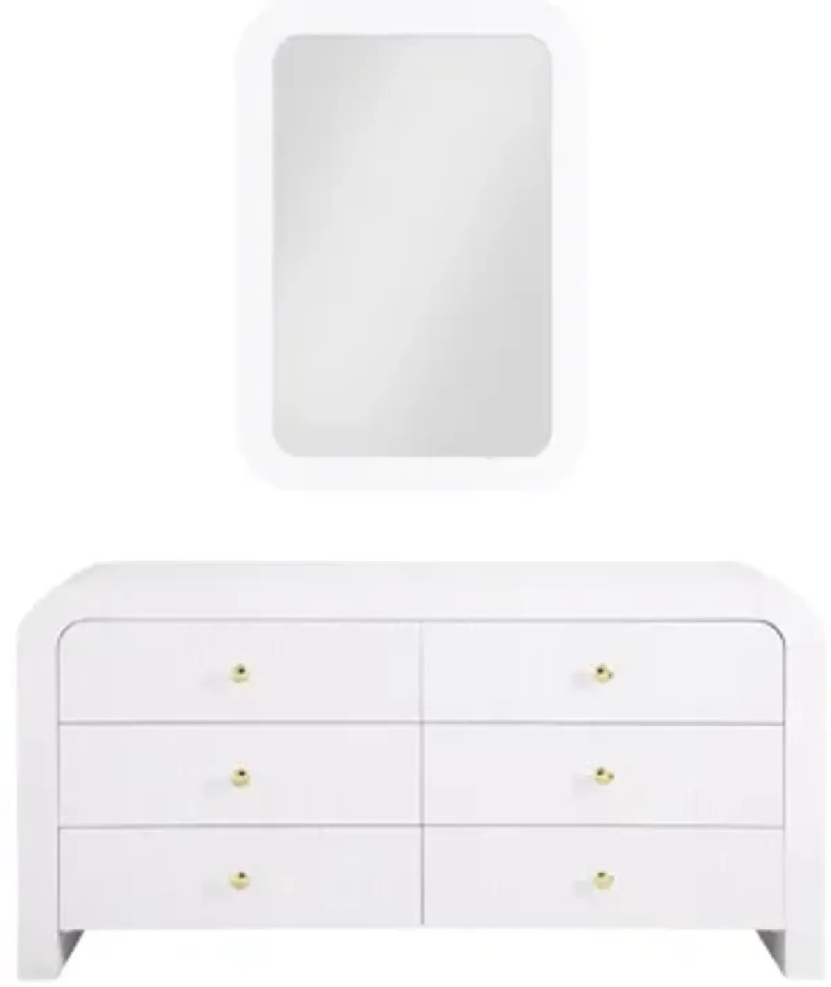 Artisto White Mirror