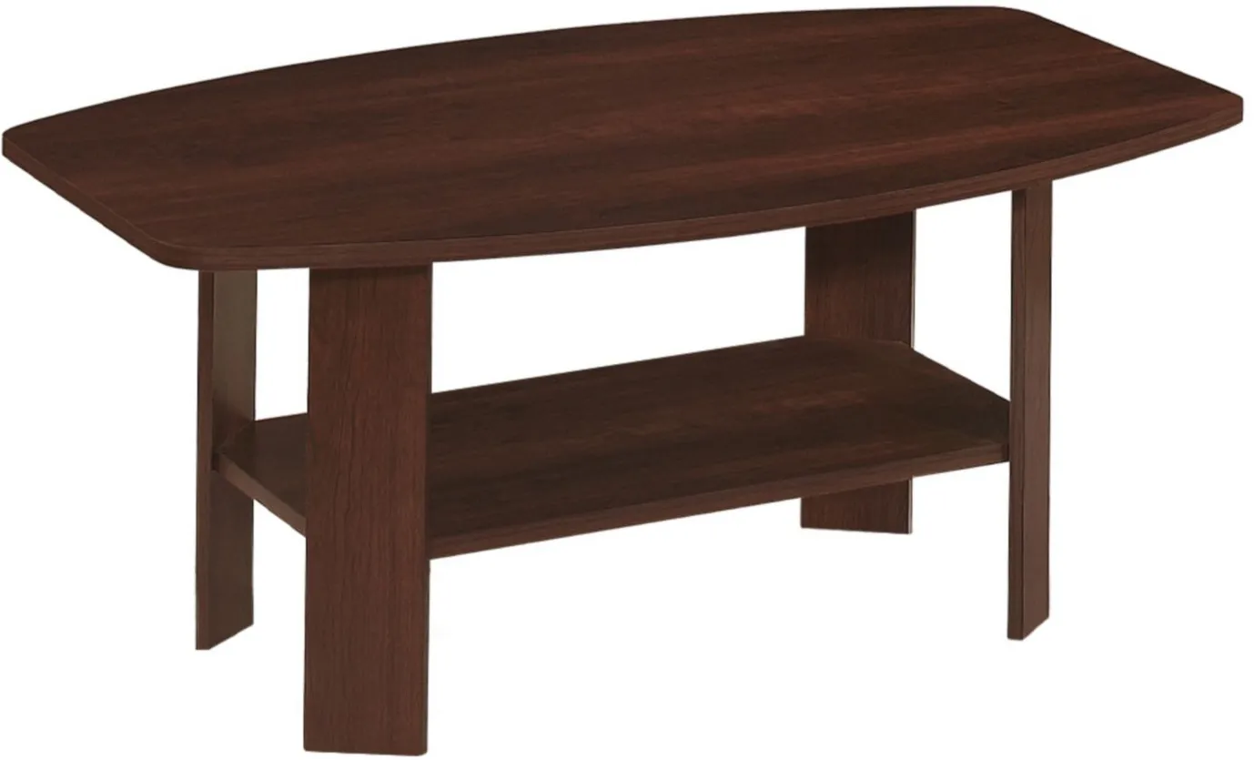 Monarch Specialties 3pc. Table Set in Cherry by Monarch Specialties