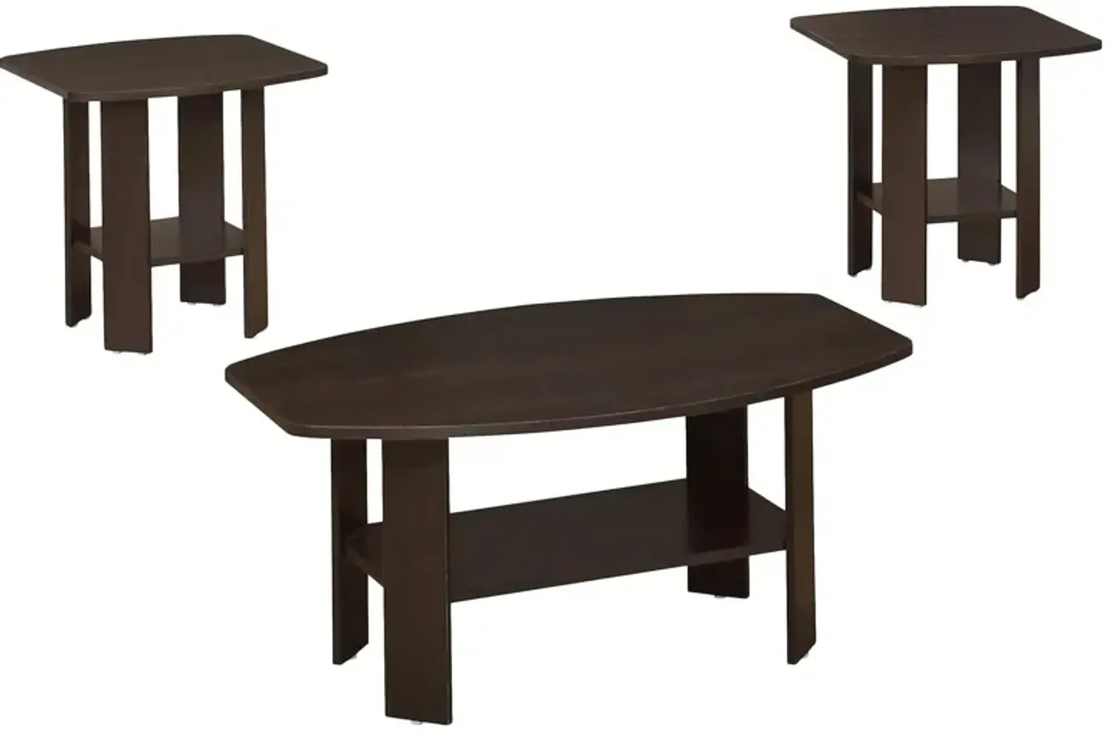 Monarch Specialties 3-pc. Table Set