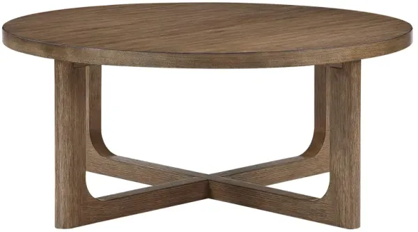 Almond Round Cocktail Table
