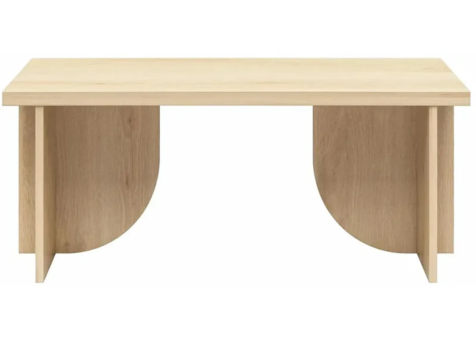 Voler Coffee Table by Novogratz in Blonde Oak by DOREL HOME FURNISHINGS