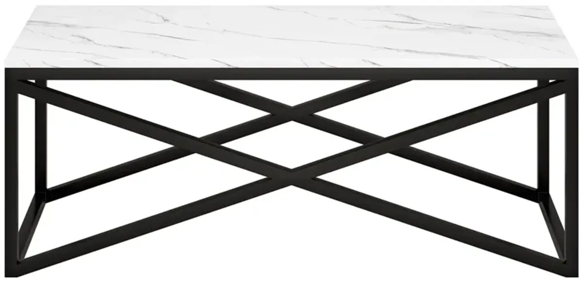 Sarmento Coffee Table in Blackened Bronze by Hudson & Canal