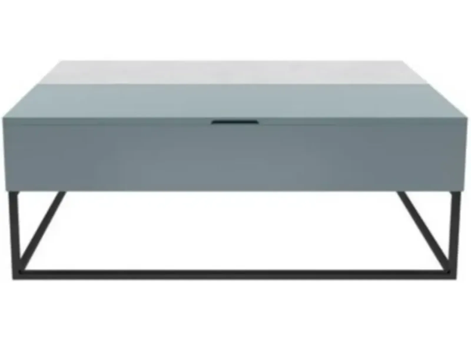 Cortney's Collection Lift-Top Coffee Table in Powder Blue by DOREL HOME FURNISHINGS