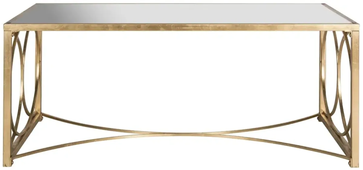 Alley Coffee Table in Gold by Safavieh