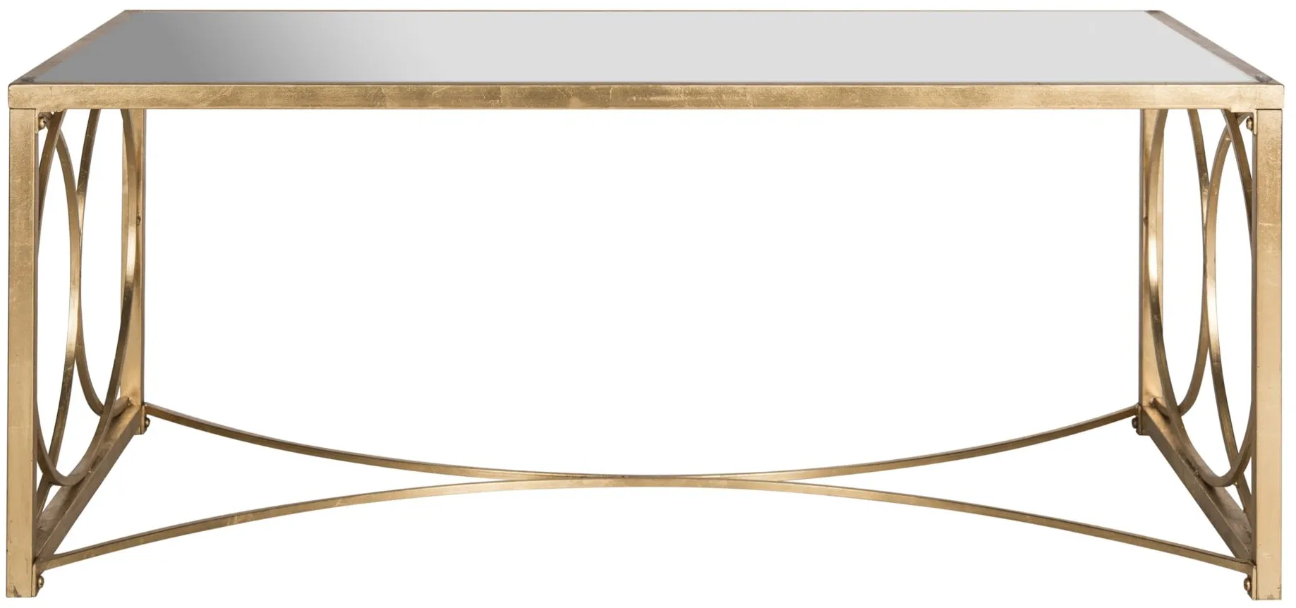 Alley Coffee Table in Gold by Safavieh