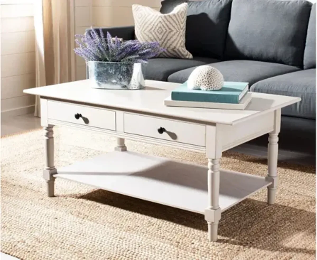 Alphonse 2 Drawer Coffee Table