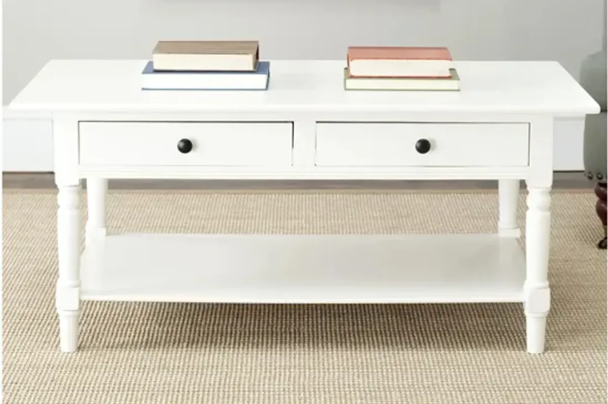 Alphonse 2 Drawer Coffee Table