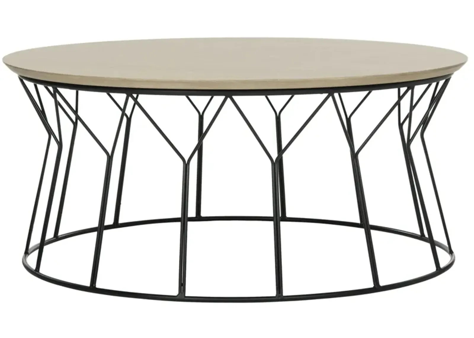 Bela Coffee Table in Light Gray by Safavieh