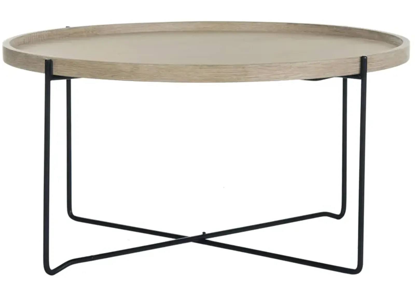 Boris Coffee Table in Light Gray by Safavieh