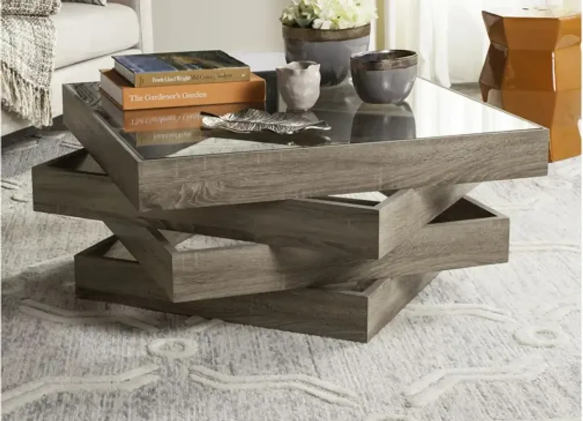 Caralyn Geometric Coffee Table