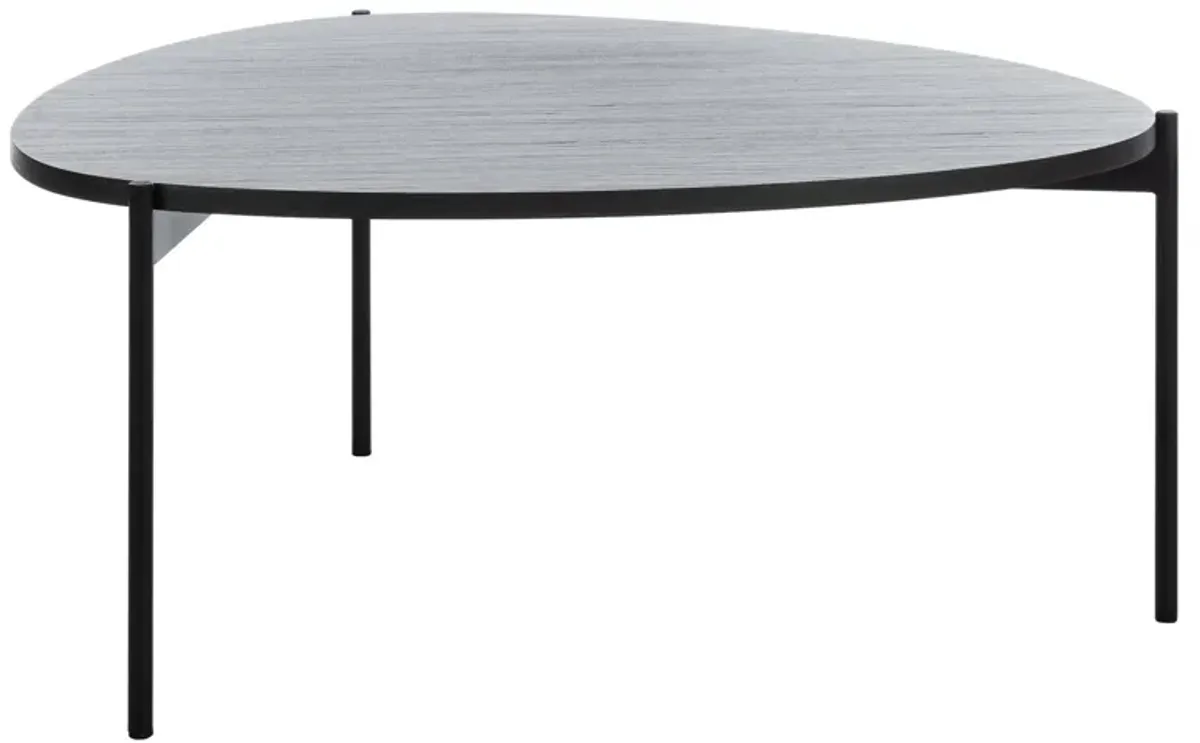 Edythe Coffee Table in Dark Gray Oak by Safavieh