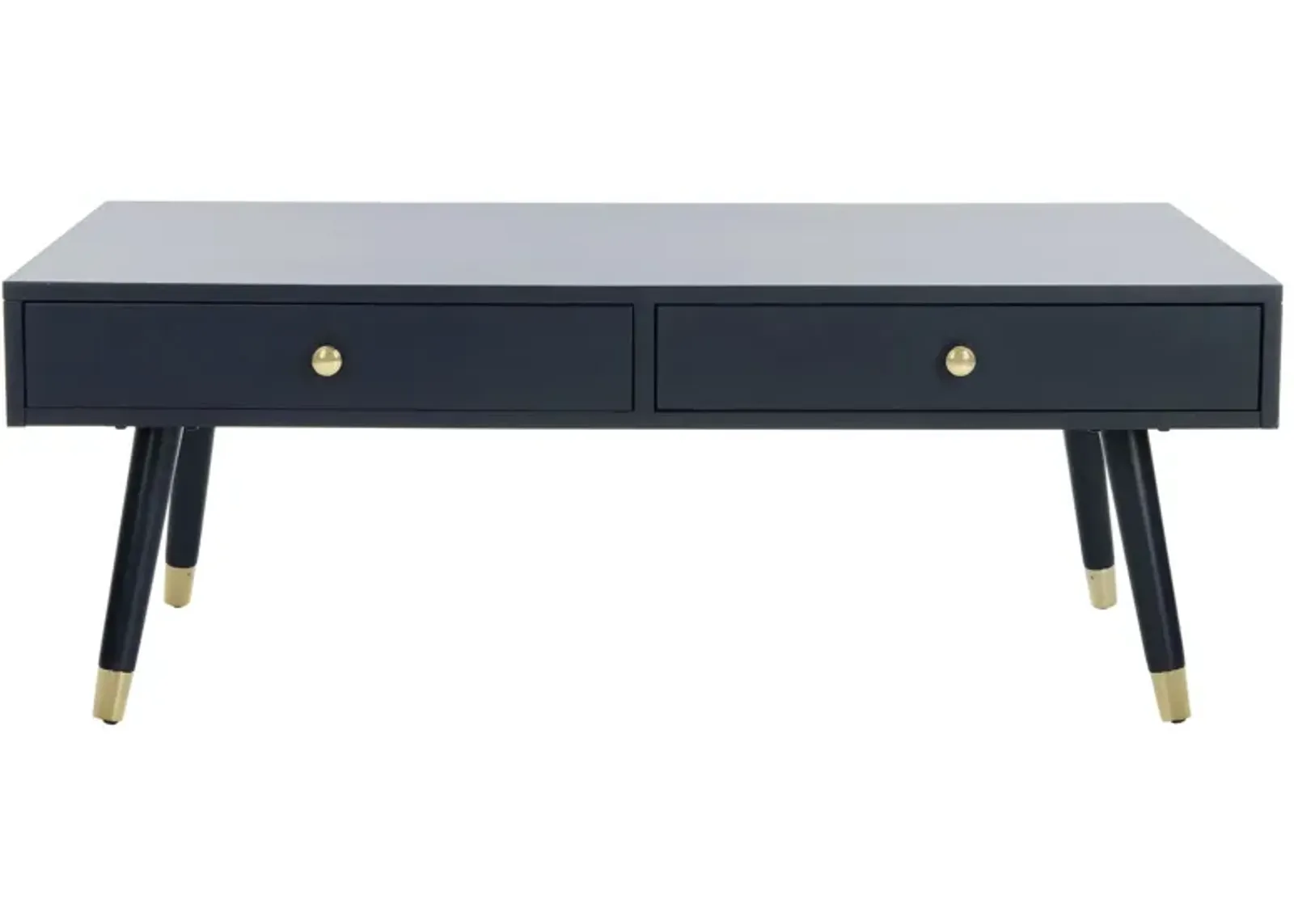 Elaine Coffee Table in Navy by Safavieh