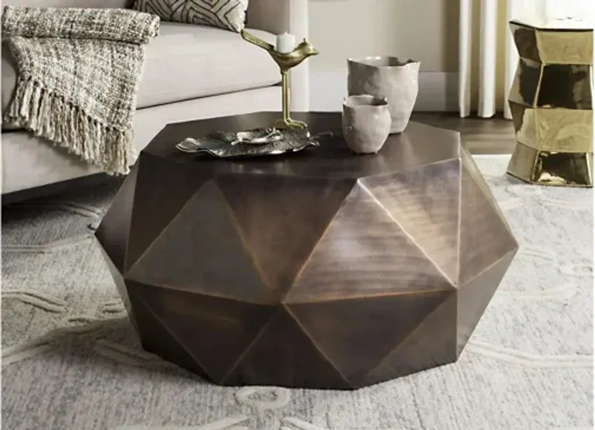 Isabelle Faceted Coffee Table