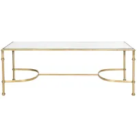 Jesse Coffee Table in Gold by Safavieh