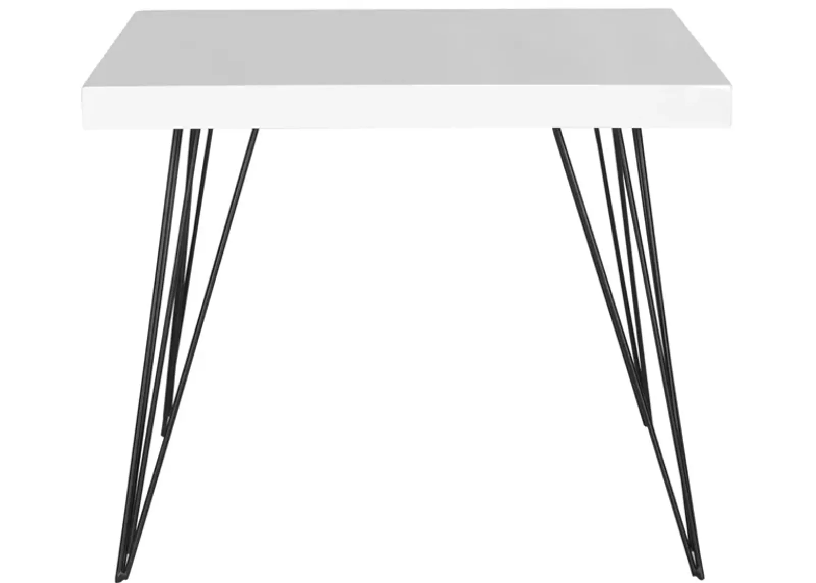 Louisa Square Coffee Table in White by Safavieh