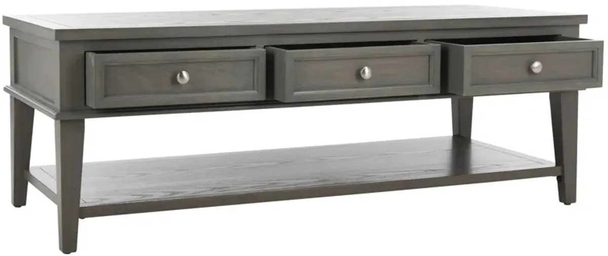 Lucille Coffee Table With Storage Drawers