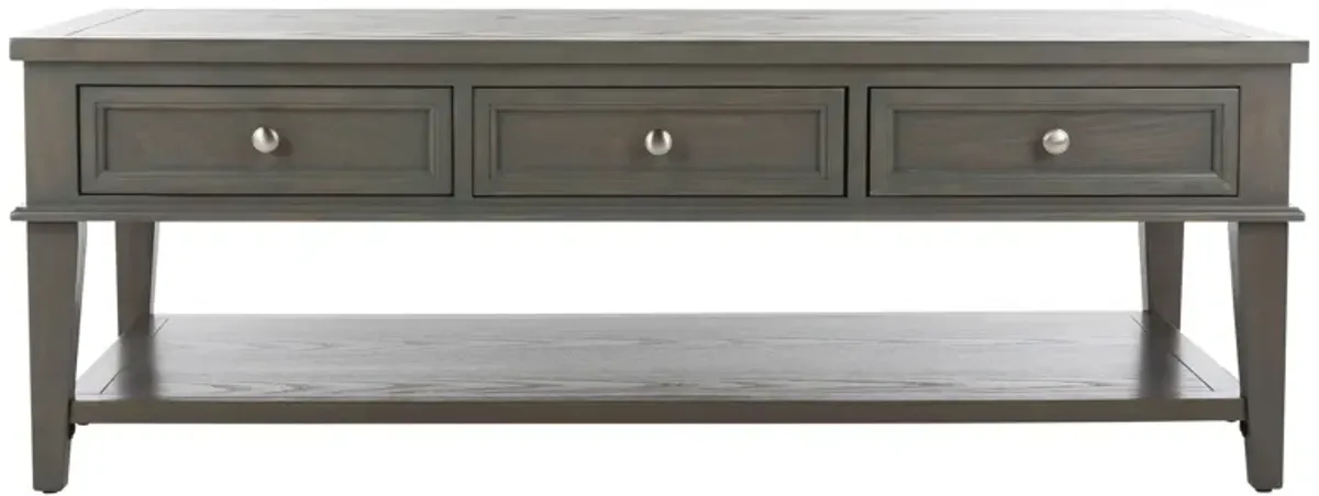 Lucille Coffee Table With Storage Drawers