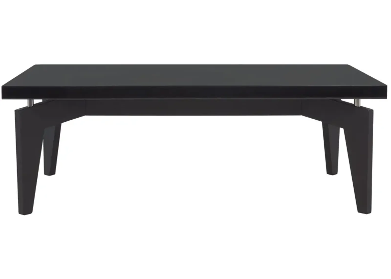 Mycha Floating Top Coffee Table in Black by Safavieh