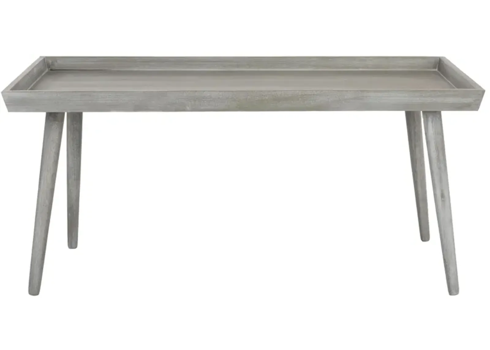 Myrtis Coffee Table With Tray Top in Slate Gray by Safavieh