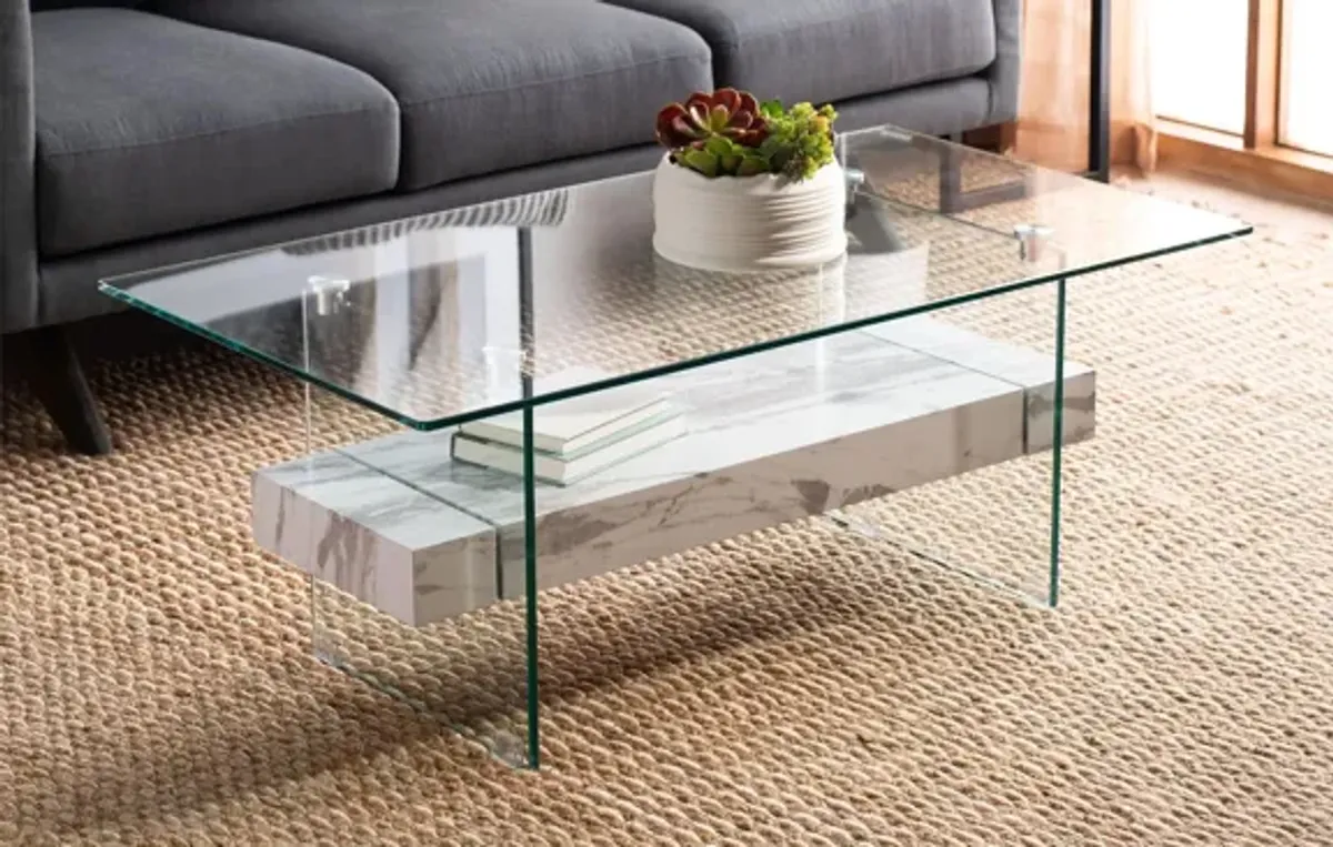 Orson Glass Coffee Table