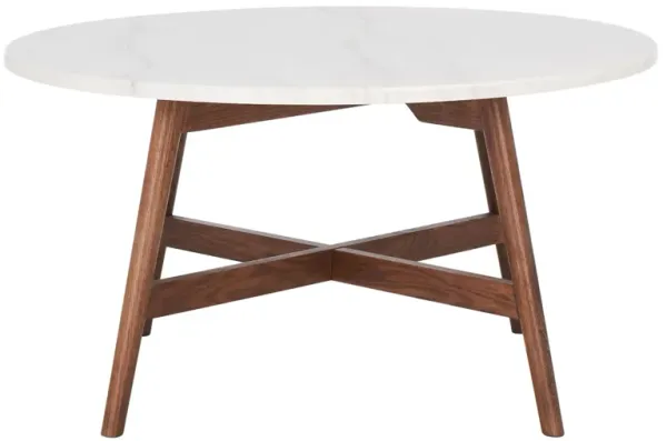 Praire Round Marble Coffee Table