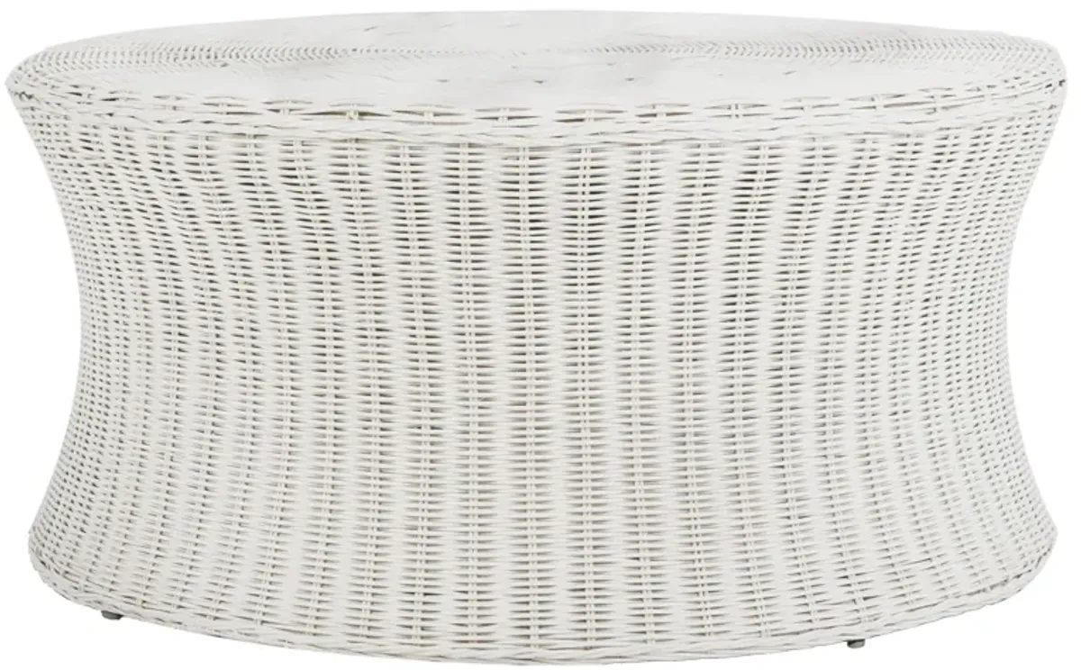 Randi Coffee Table in White by Safavieh