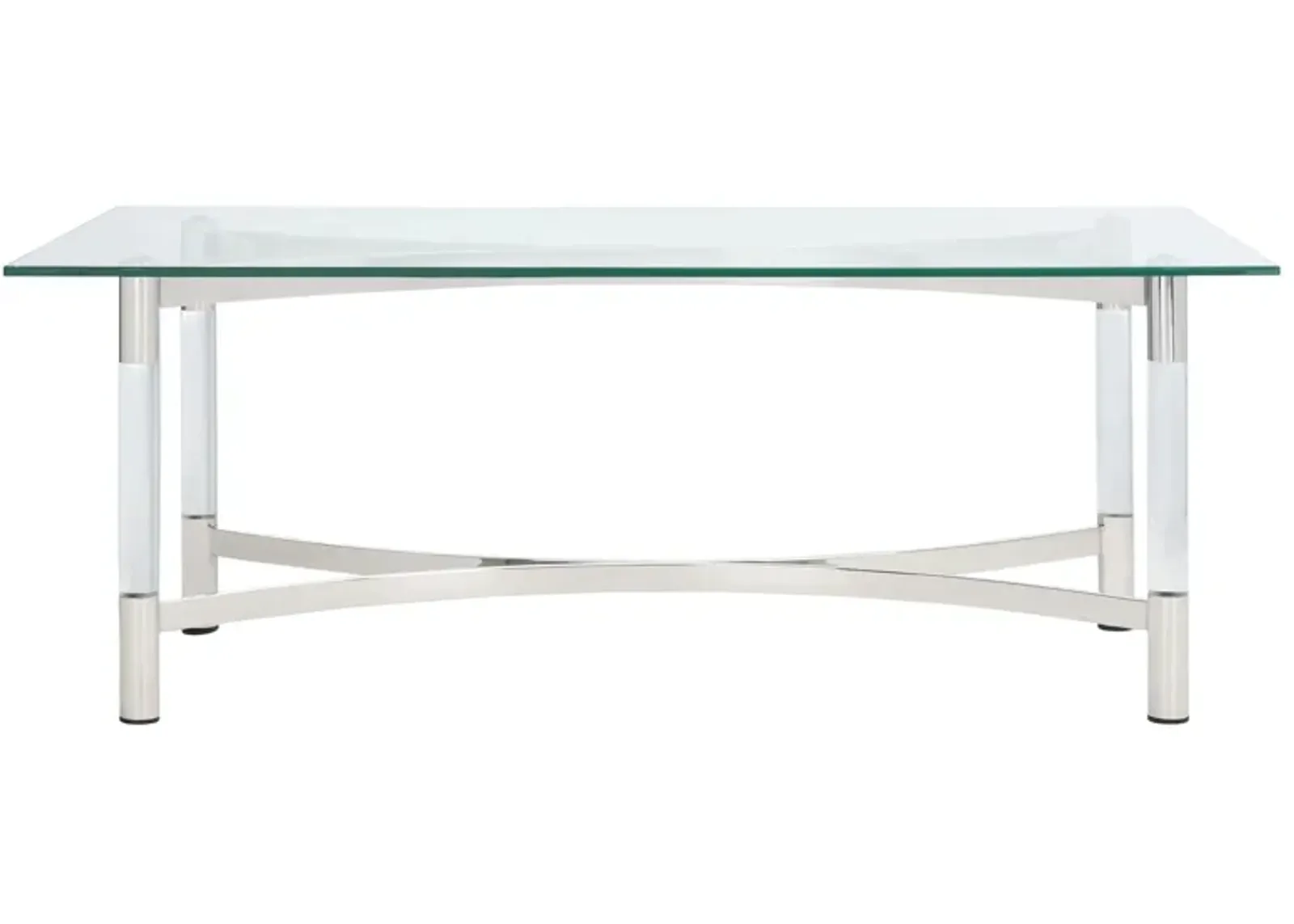 Rori Coffee Table in Silver by Safavieh