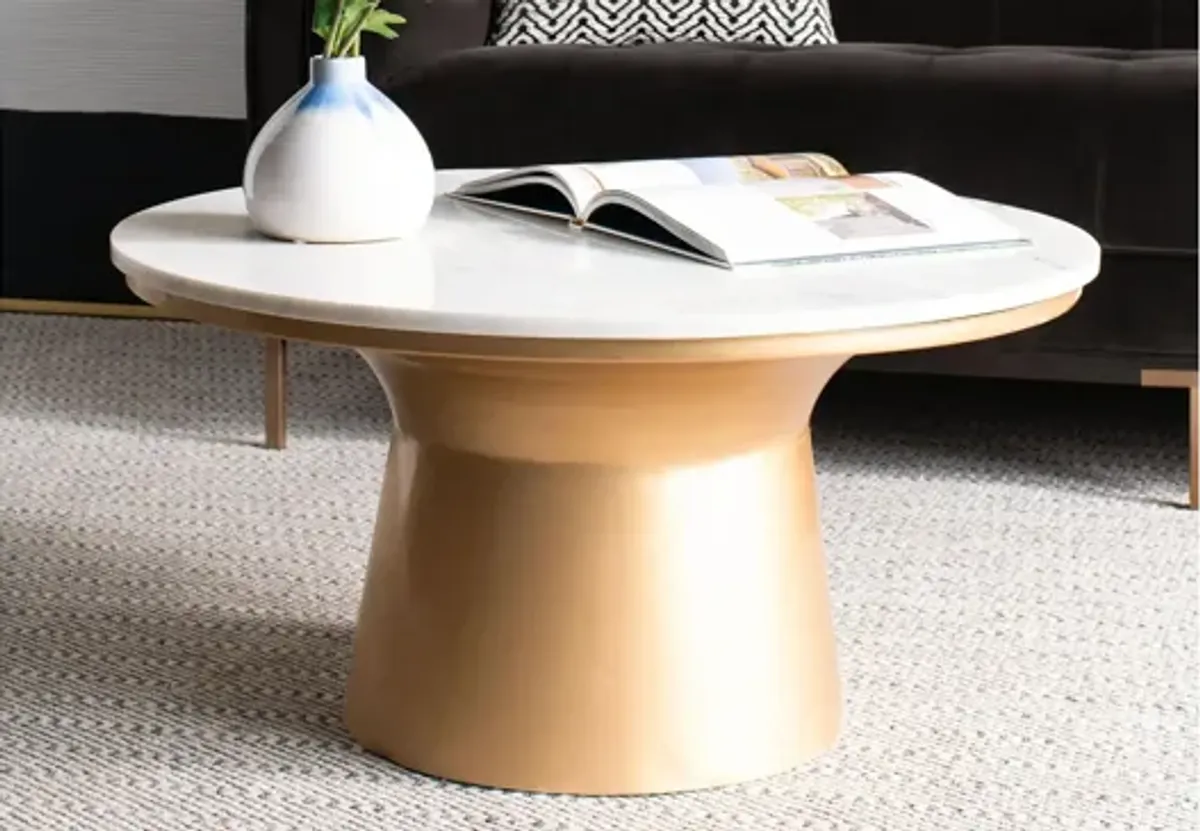 Ruxton Pedestal Coffee Table