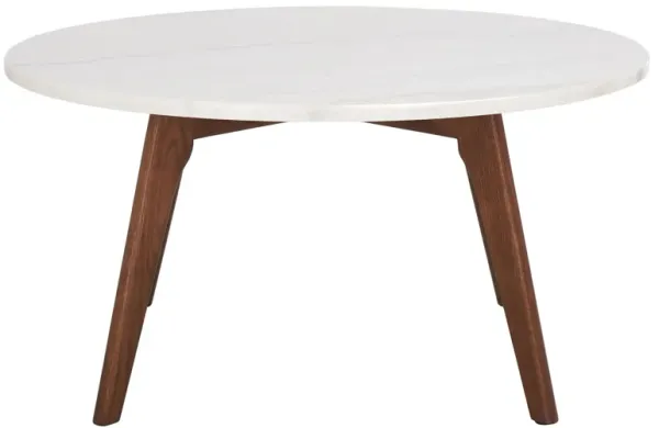 Senjo Round Marble Coffee Table