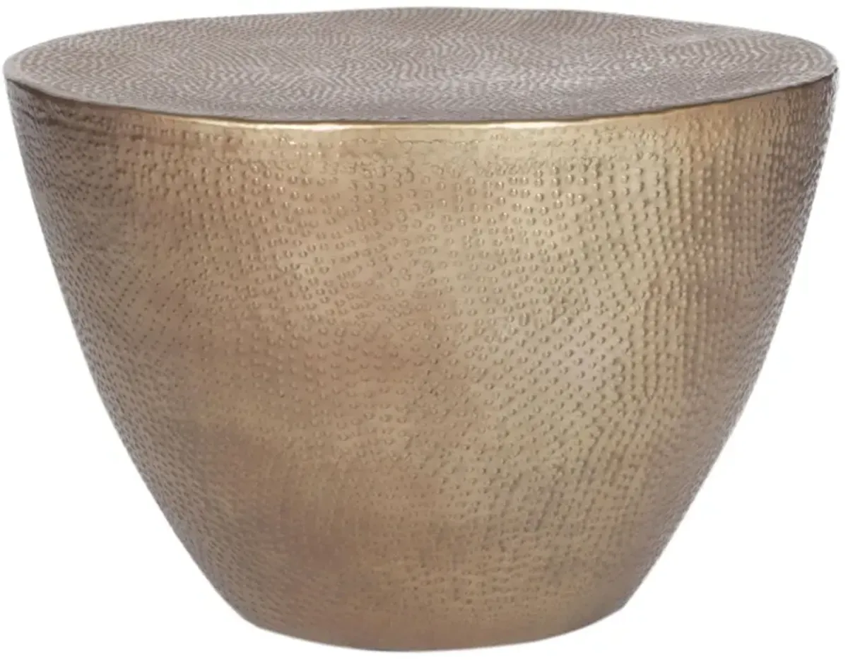 Suzanna Coffee Table in Brass by Safavieh