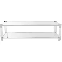 Syrio Coffee Table in Silver by Safavieh