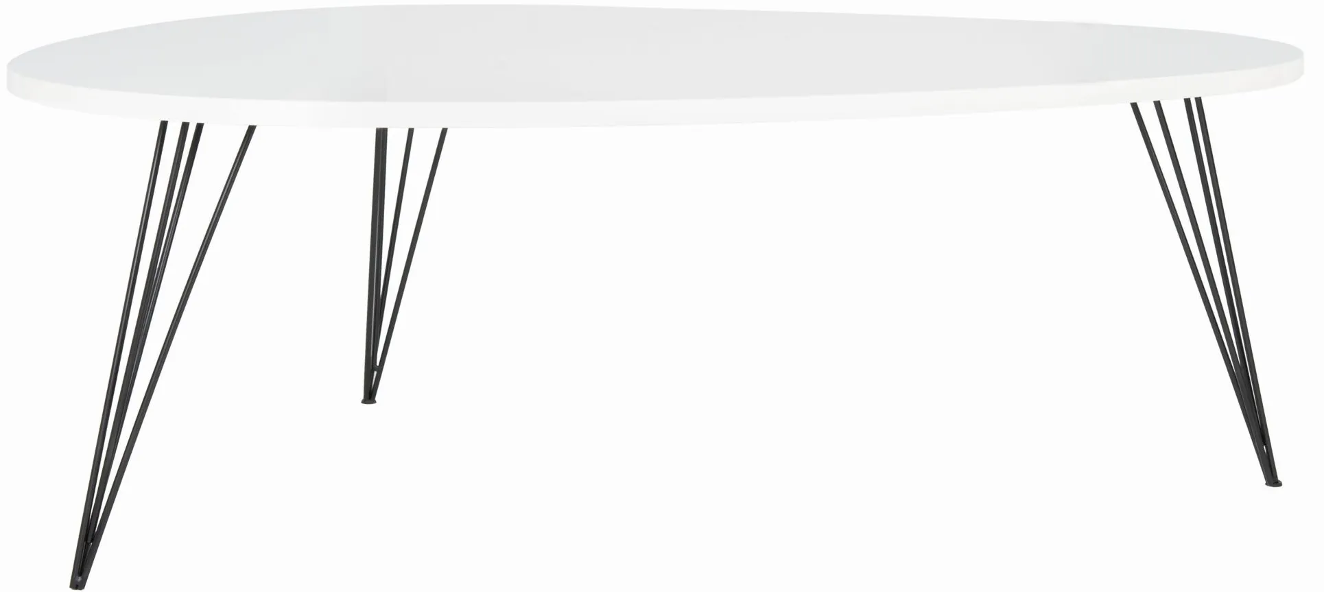 Werner Coffee Table in White by Safavieh