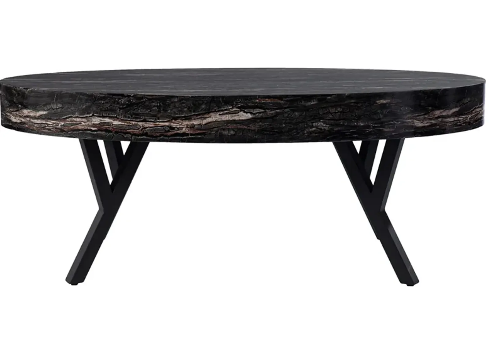 Ross Cocktail Table in Black by SEI Furniture