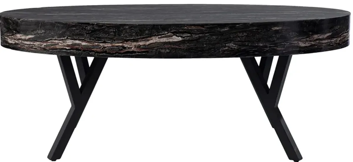 Ross Cocktail Table in Black by SEI Furniture